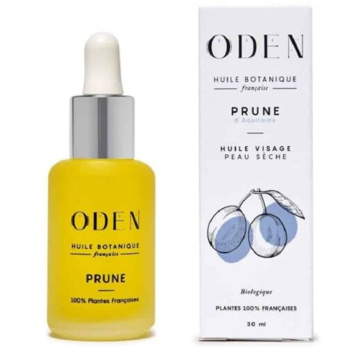 Huile visage peau sèche prune aquitaine