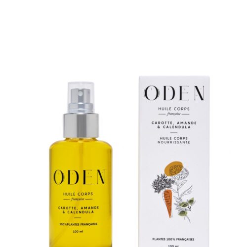 Huile sèche corps carotte amande calendula