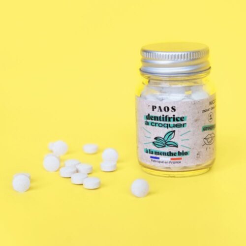dentifrice à croquer