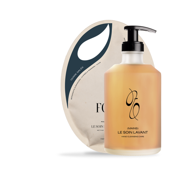 Terre Salée. Le soin lavant mains.